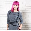 Портупея женская из натуральной кожи черного цвета FH-2-Black